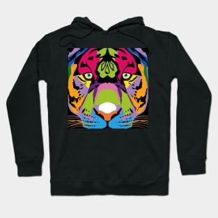 Psychedelic Tiger Hoodie